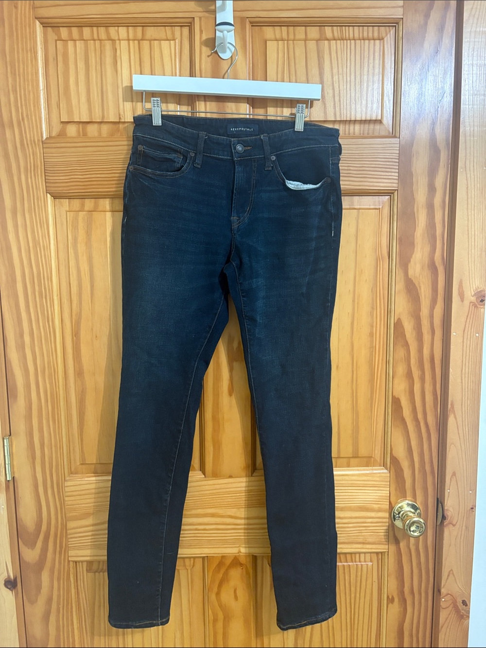 Aeropostale Super Skinny Size 30 X 34 Dark Wash Jeans